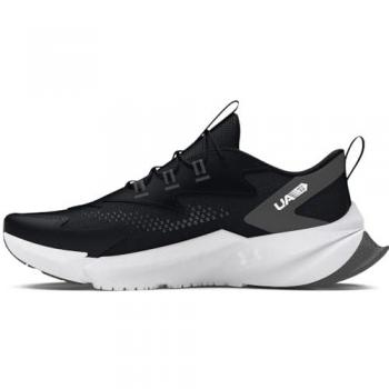 Zapatillas de Running Under Armour Scramjet 6 AL para Niños, Color Negro y Blanco, Talla 34