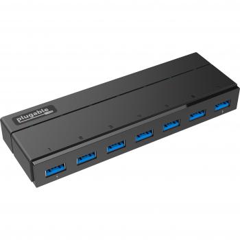 Plugable 7-Port Powered USB 3.0 Hub with 36W Adapter