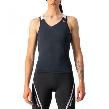 Camiseta sin mangas Castelli Solaris W Light Black/White XS