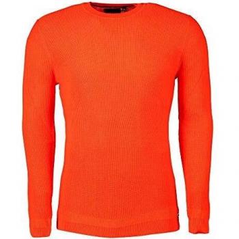 Superdry Hombre Jersey de algodón Supima de la colección Edit Rojo Manzana XXXL