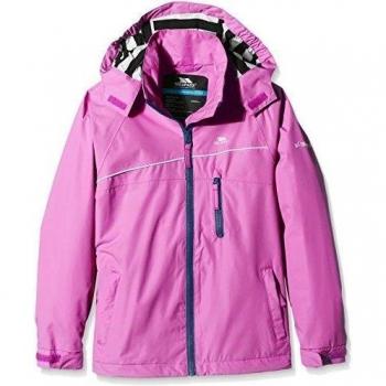 Trespass Chaqueta Bessie, niña, color ciruela, tamaño 11