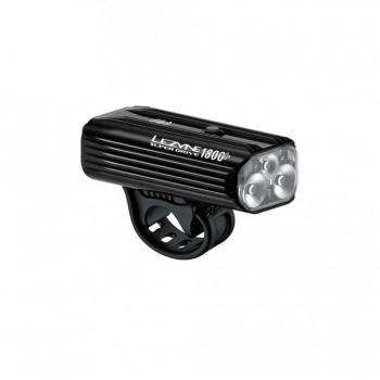 Lezyne Luz Delantera Super Drive 1800+ Plateado, 1800 lúmenes de potencia, múltiples modos de iluminación, batería rechargeable, diseño aerodinámico y resistente al agua