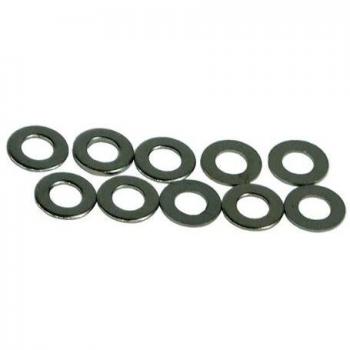 DIN 125 M4 Black Nickel Washers (10-Pack)