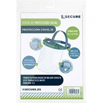 Recambios PET ultra transparentes para pantalla de protección facial XSECURE - Homologados