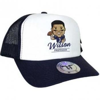 Gorra de béisbol unisex adulto Tokyo Time Russell Wilson NFLPA con malla en la parte trasera Talla Única