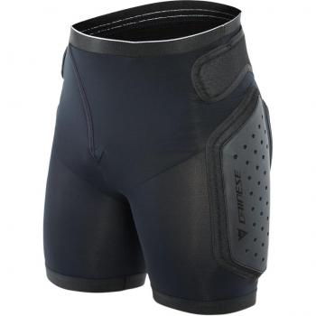 Pantalones Cortos Dainese Action Evo con Protección - Negro y Blanco Unisex