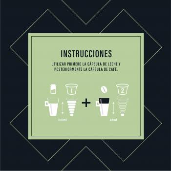 Marca Amazon- Happy Belly - Cápsulas de café Cappuccino compatibles con NESCAFÉ* DOLCE GUSTO*, UTZ,  3x 16 cápsulas
