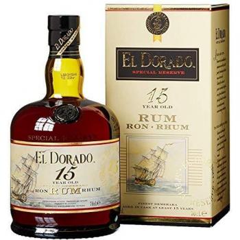 Ron El Dorado 15 Años, 700 ml