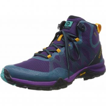 Merrell Siren 3 Mid Gore-Tex, Botas de Senderismo para Mujer, Morado