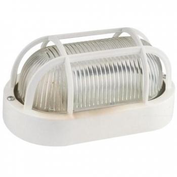 Aplique Oval LED Blanco de Diseño Moderno con Iluminación LED en Color Blanco Brillante