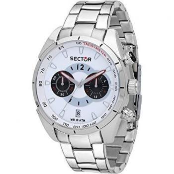 Sector Reloj Cronógrafo para Hombre de Cuarzo con Correa en Acero Inoxidable R3273794004