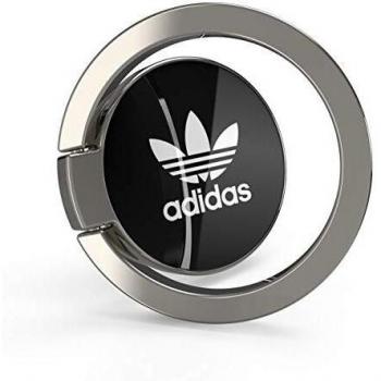 adidas Originals - Soporte de Anillo para Smartphone Universal, Color Blanco y Negro