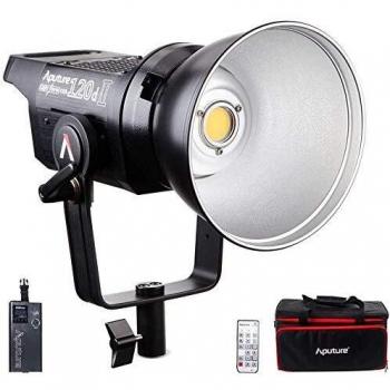 Aputure Light Storm LS COB C120d 2 120D Mark II Daylight LED Video Light Kit with Bowens Mount/V-Mount Plate