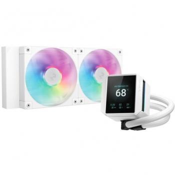 Disipador de Refrigeración Líquida Deepcool Mystique 240 ARGB Blanco