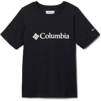 Camiseta de niños Columbia Valley Creek™ Manga Corta Gráfica Negra (S)