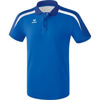 Erima Liga 2.0 Short Sleeve Polo Shirt for Children - New Royal / True Blue / White, Size 140 cm, Unisex