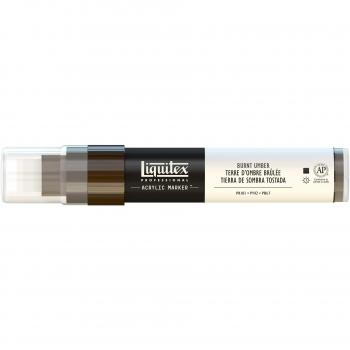 Liquitex Rotulador de Pintura acrílica, Punta Ancha, Tierra de Sombra Tostada, 15 mm