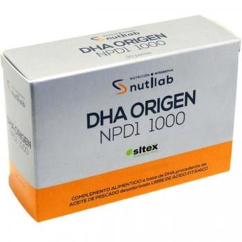 Nutilab DHA Origen NPD1 1000mg 60 Perlas