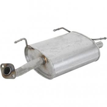 Silenciador trasero 4MAX 0219-01-15013/0219-01-15013P, compatible con vehículos, fabricado en acero inoxidable, diseño de bajo ruido, fácil instalación y ajuste universal