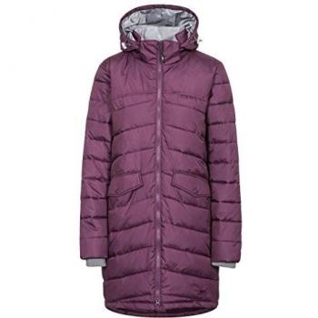 Trespass Abrigo Acolchado Homely para Mujer, Mujer, Color Blackberry, tamaño XS