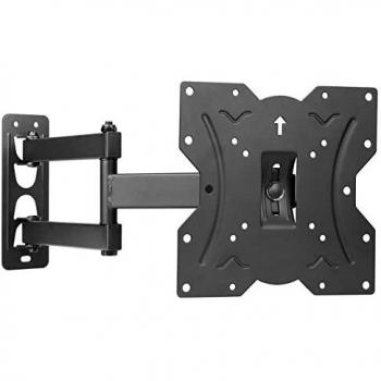 Soporte de Pared para TV de 19-45, Soporte de TV con Carga hasta 35 kg, para LED/LCD/Plasma/Curvada Televisores, VESA Máx 200x200 mm, Brazo TV Extensible Inclinable y Giratorio