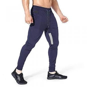 Yageshark - Pantalones de Deporte para Hombre, de algodón, Ajustados