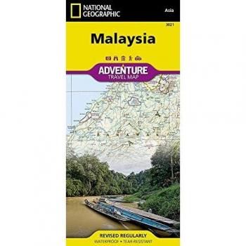 Mapa de Aventura de Malasia GPS - National Geographic