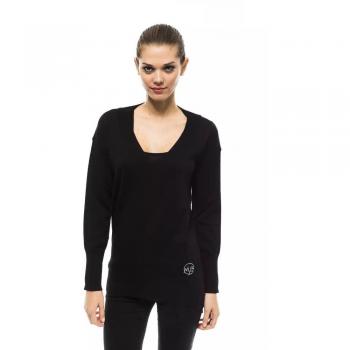 Montana Blu Black Wool Sweater - IT44|L