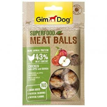 Gimdog superalimentos Meat Balls | luftgetrockneter Mono proteína Perros erli de Fuga de gallina Combina
