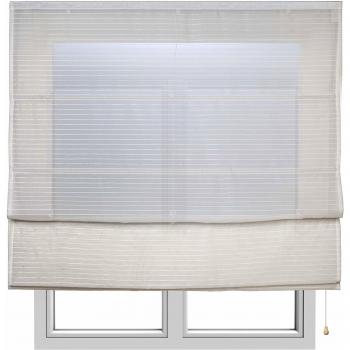 Estores Basic Estor Plegable Textura Líneas Blanco 120X250 Textiles