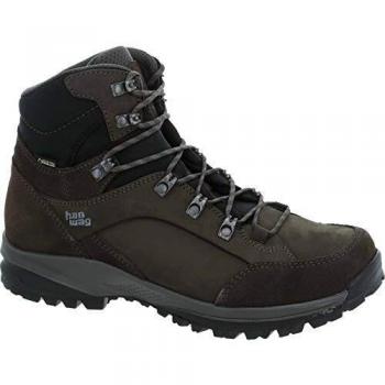 Hanwag Banks SF Extra GTX Waterproof Hiking Shoes for Men, Brown, Size 12 (UK) / 47 (EU)