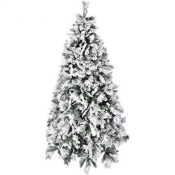 Árbol de Navidad Nevado 'Alaska' 240 cm - Base 154 cm / 2436 Ramas