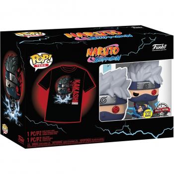 Conjunto Funko Pop! & Camiseta Kakashi Naruto - Edición Especial