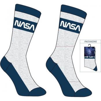 Calcetines adulto/juvenil de Nasa con diseño espacial, materiales suaves y cómodos, talla única para adultos y jóvenes, ideales para uso diario o actividades al aire libre