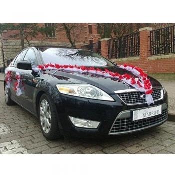 Autoschmuck Orquídeas Guirnalda para Coche, Novios, decoración para Boda