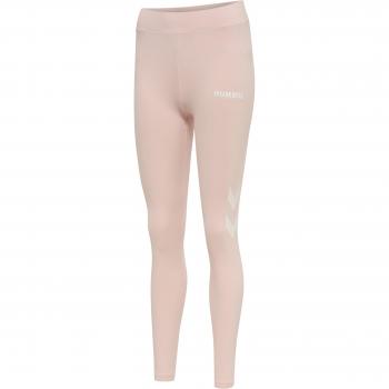 Hummel Mallas Legacy High Waist para mujer, altas, deportivas, color rosa/blanco, talla XS