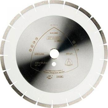 Klingspor 325099 Discos de Corte Diamantados para Tronzadoras Motorizadas/Cortadura de Juntas/Sierras de Mesa, DT 900 U, 350 mm x 30 mm, 5500 RPM, 24 mm/40 mm/3 mm/10 mm Segmentos