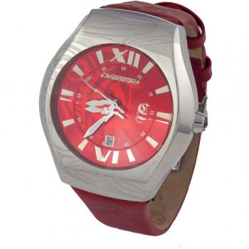 Chronotech Reloj Análogo-Digital para Hombres con Correa de Tela S0332369