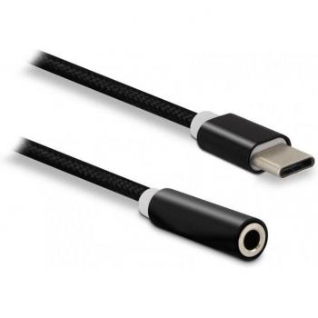 Adaptador USB-C Macho a Jack 3.5mm Hembra de Metronic
