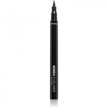 NOBEA Day-to-Day Liquid Pen Eyeliner Waterproof Eyeliner Pen Shade Ultra Black 1.1 ml