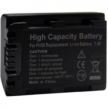 Batería Li-Ion para Sony HDR-XR520VE HDR-XR500VE HDR-XR200VE HDR-XR106E HDR-XR105E HDR-UX19E etc.