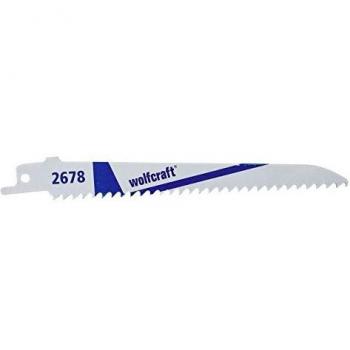 Wolfcraft 2678000 - 2 hojas de sierra de sable