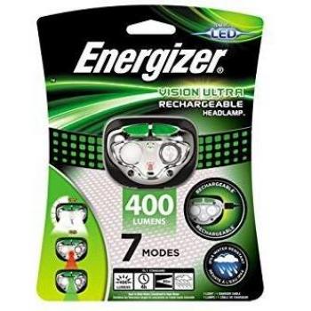 Energizer Vision HD+ LED Rechargeable Headlamp, 400 Lumens