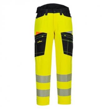 Pantalón de trabajo de alta visibilidad Portwest DX4 Hi-Vis Service tejido dinámico 4 sentidos DX453
