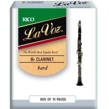 Rico La Voz Hard Bb Clarinet Reeds