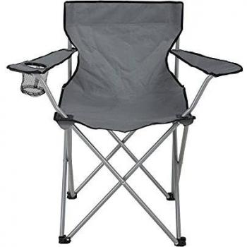 7H SEVEN HOUSE Silla Plegable de Camping con Posavasos 79x47x80cm 7house