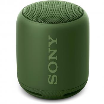 Sony SRS-XB10G - Altavoz Portátil Inalámbrico con Bluetooth, NFC y Extra Bass, 16h de Batería, Color Verde