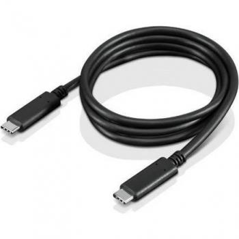 Cable USB-C Lenovo 1 m Negro (USB 3.2 Gen 2)