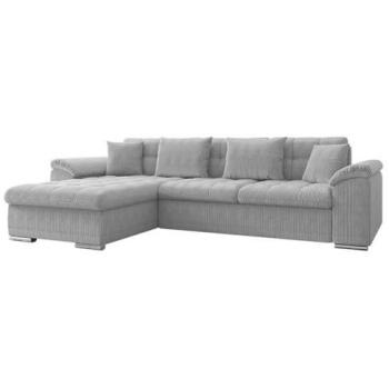 Sofá rinconero Comfivo 107, Función de descanso, Caja de ropa de cama, Dimensiones: 280 x 76 x 160 cm, Color a elegir