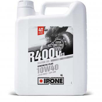 Aceite de Motor 4T Ipone R4000 RS Semi-Sintético 10W40 - 4 Litros